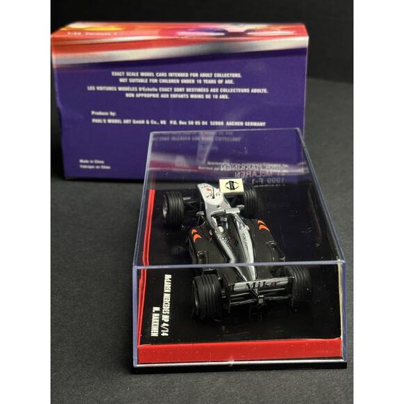 1:43 MINICHAMPS F1 McLAREN MERCEDES MP 4/14 M. HAKKINEN - Picture 5 of 11